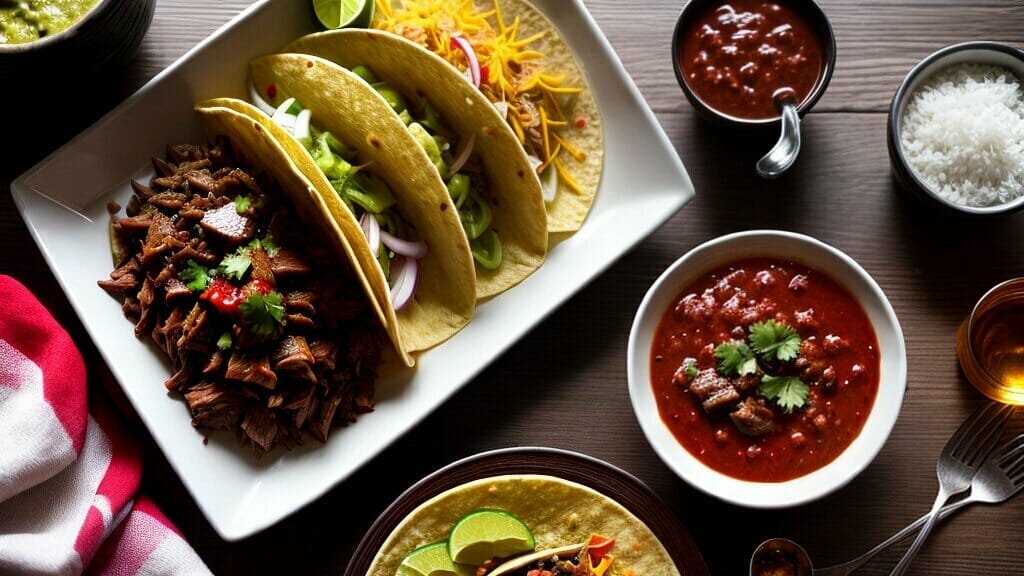 traditional birria tacos